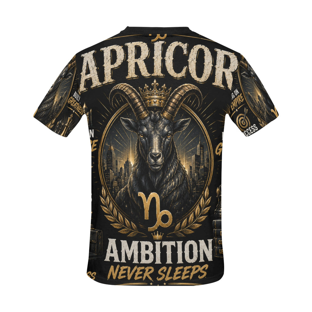 AOP T-Shirt - Capricorn - ambition and empire Men's All Over Print Crew Neck T-Shirt(T40-2)