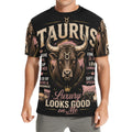 AOP T-Shirt - Taurus - Luxury looks good on me Men's All Over Print Crew Neck T-Shirt(T40-2)