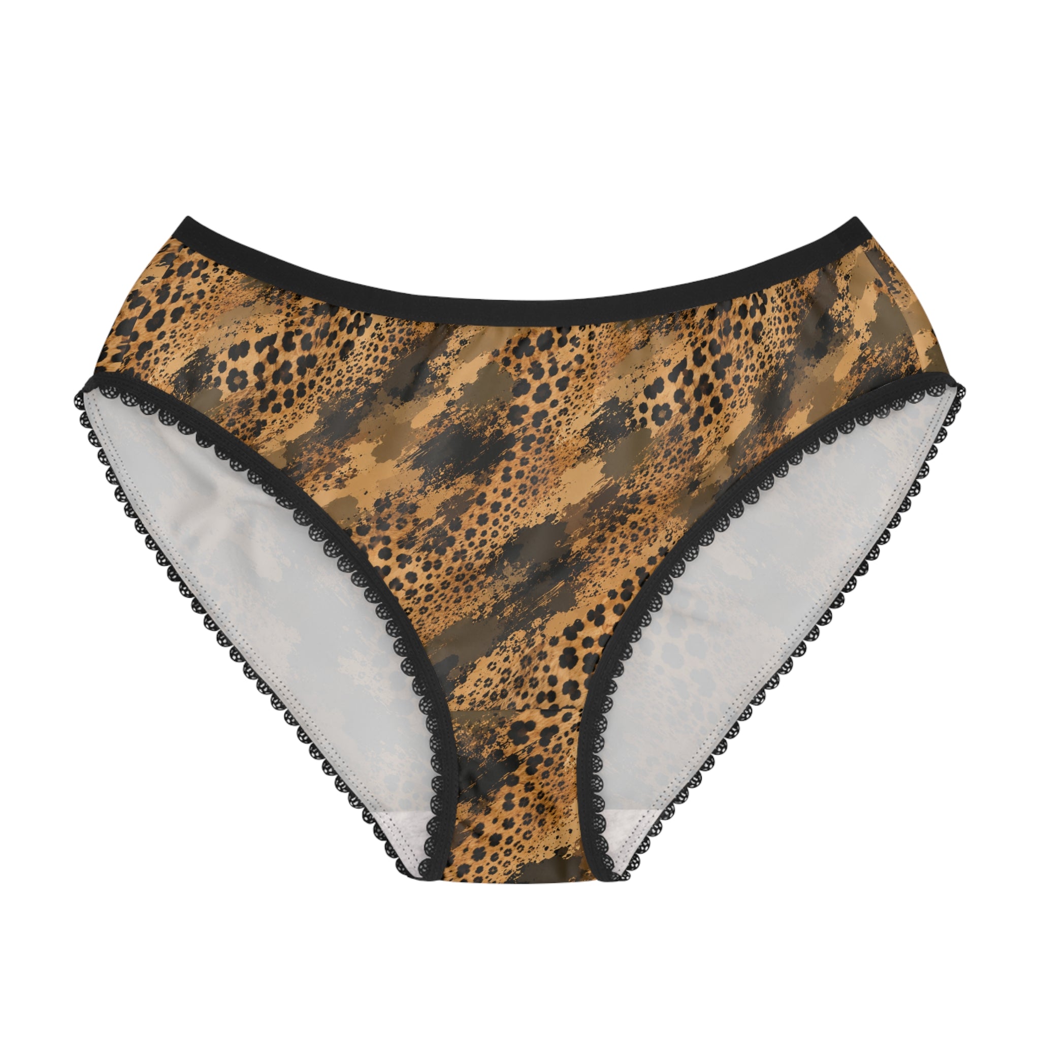 Women's Briefs — Cheetah camouflage texture