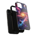 Cosmic Spiral Planet Phone Case — Space Galaxy Protective Case
