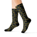 Sublimation Socks — Tropical palm islands