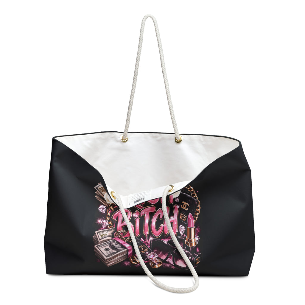 Little Rich Bitch Profile Weekender Bag — Bold Young, Sexy, Independent Travel Tote