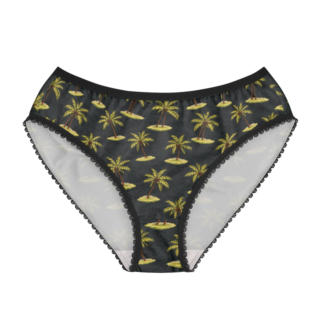 Women's Briefs — Tropical palm islands