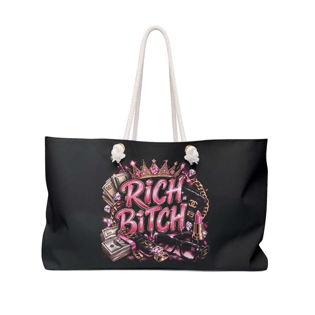 Little Rich Bitch Profile Weekender Bag — Bold Young, Sexy, Independent Travel Tote
