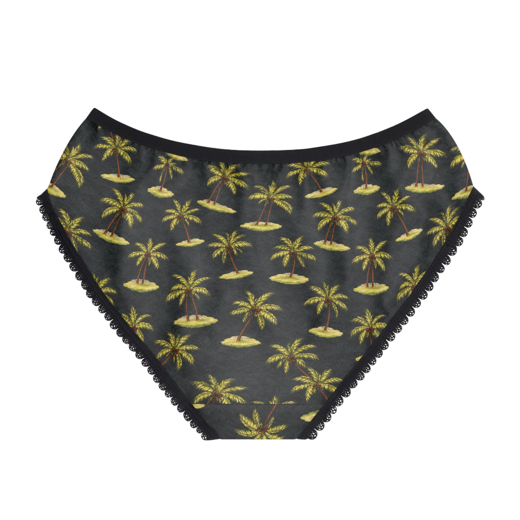 Women's Briefs — Tropical palm islands