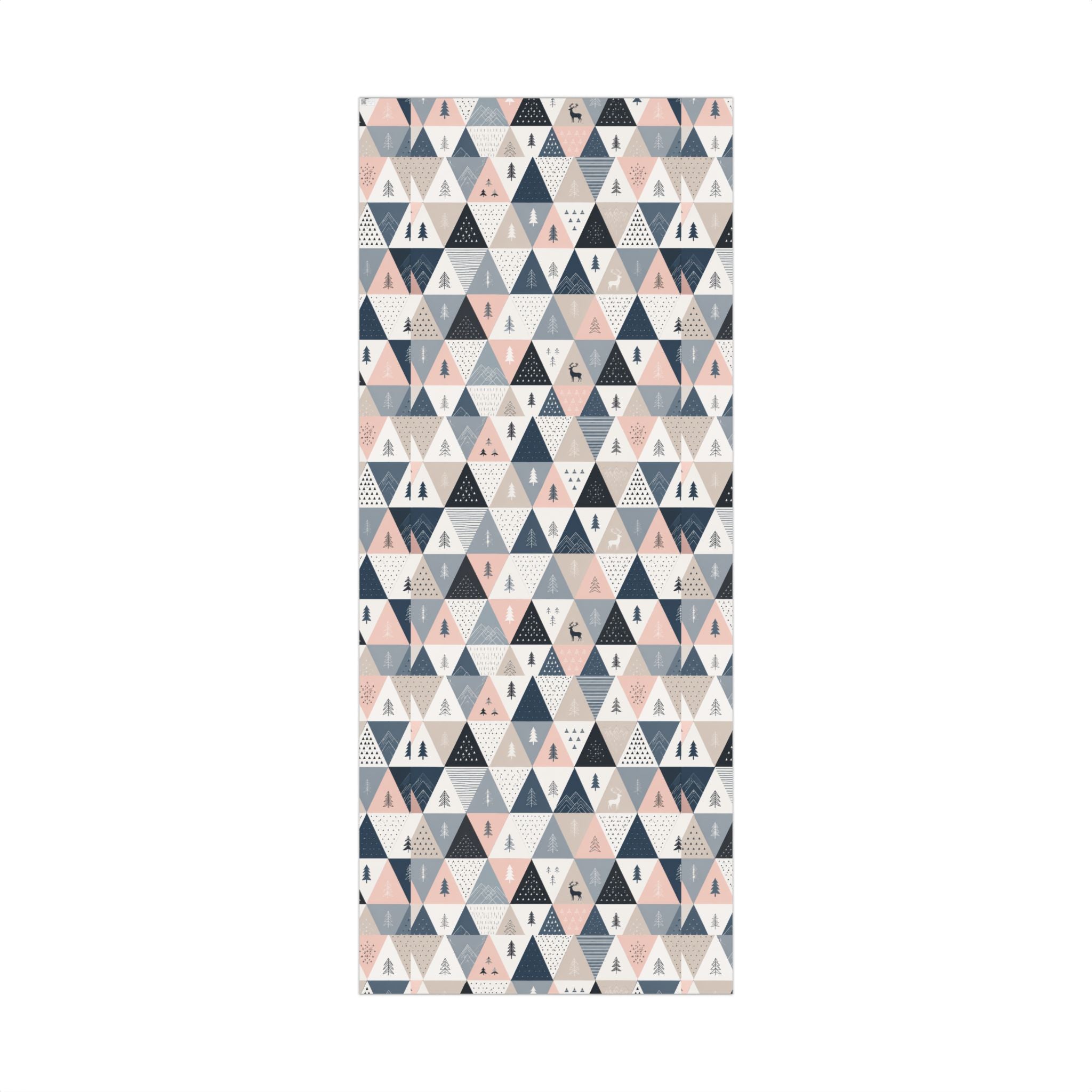 Gift Wrap Paper — Minimalist Scandinavian geometric pattern