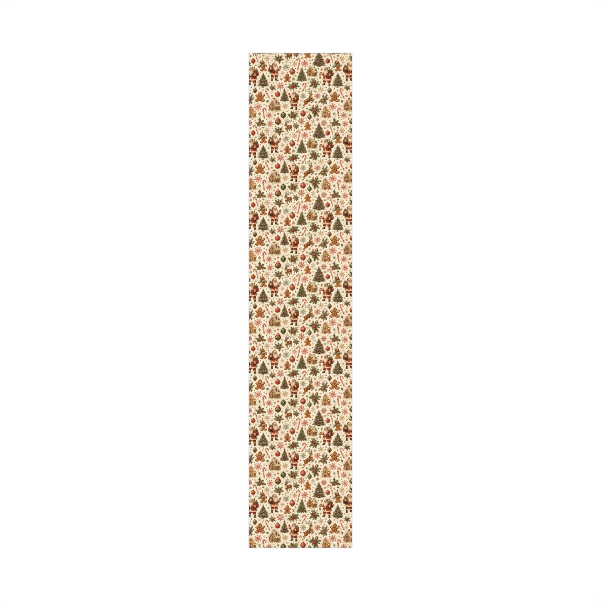 Gift Wrap Paper — Retro vintage holiday pattern decorations