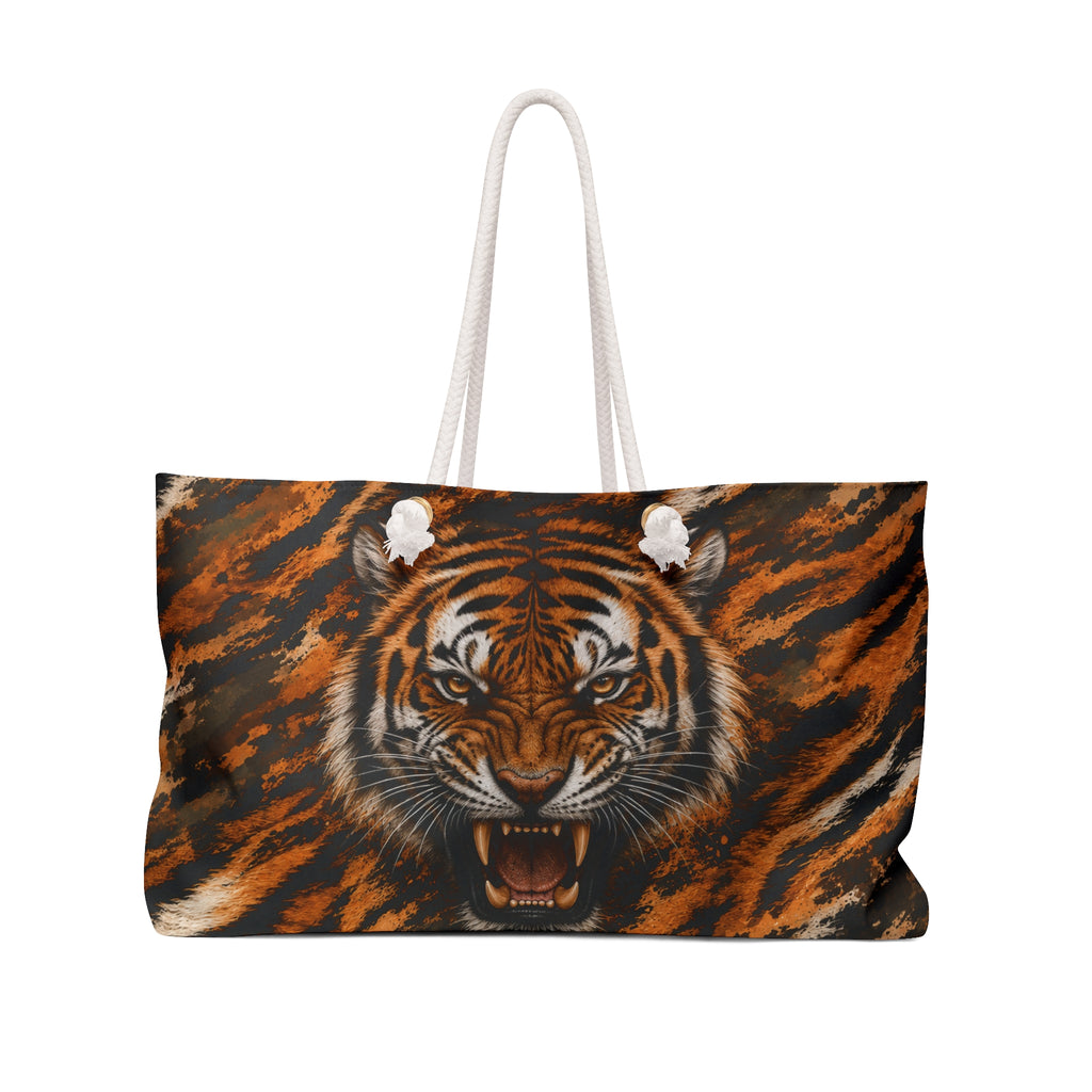 Roaring Tiger Weekender Bag — Bold Safari Travel Tote