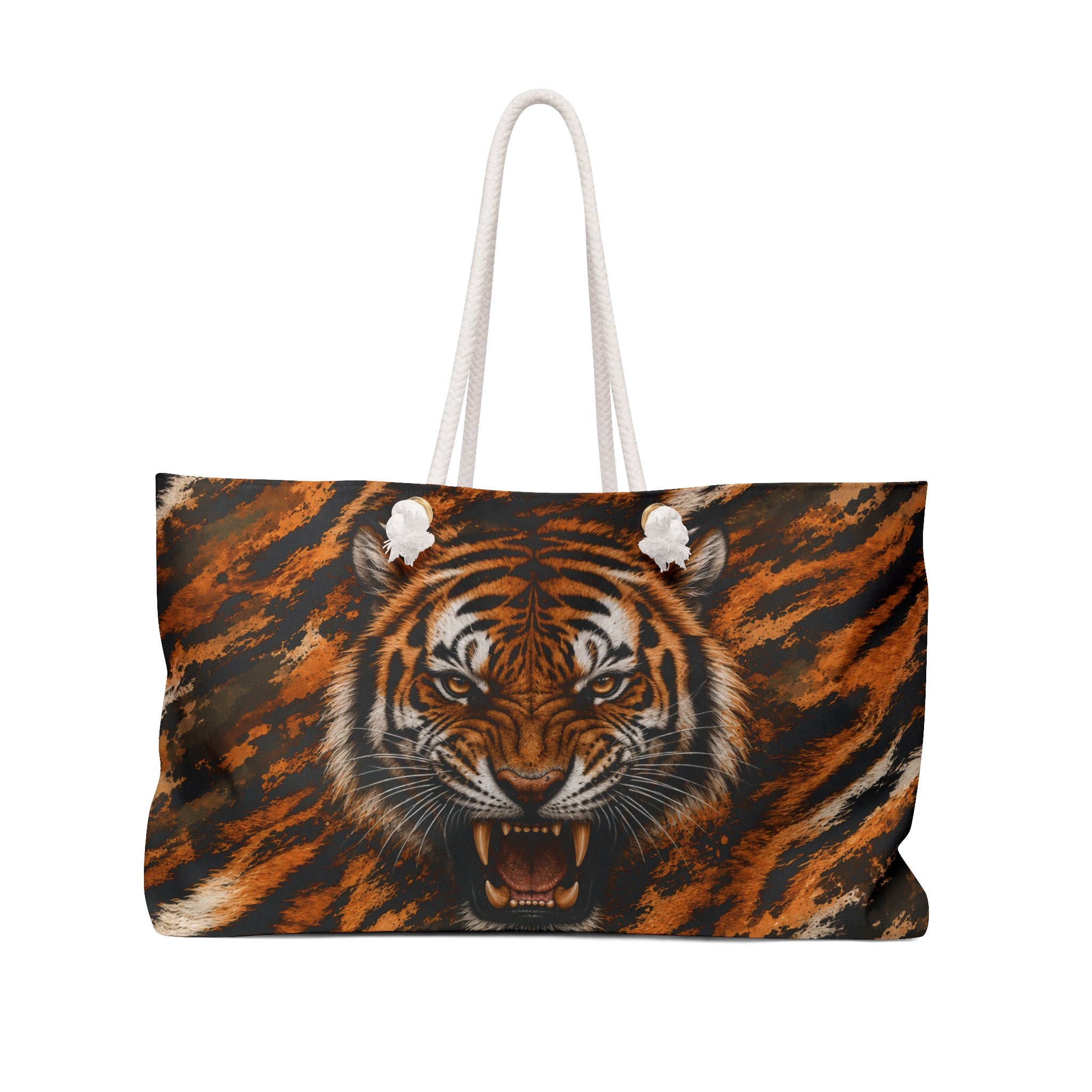 Roaring Tiger Weekender Bag — Bold Safari Travel Tote