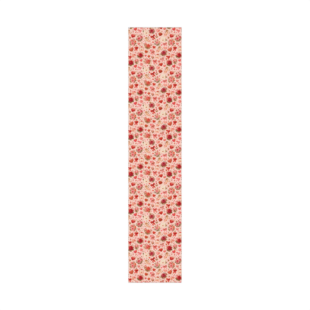 Gift Wrap Paper — Romantic vintage Valentine pattern