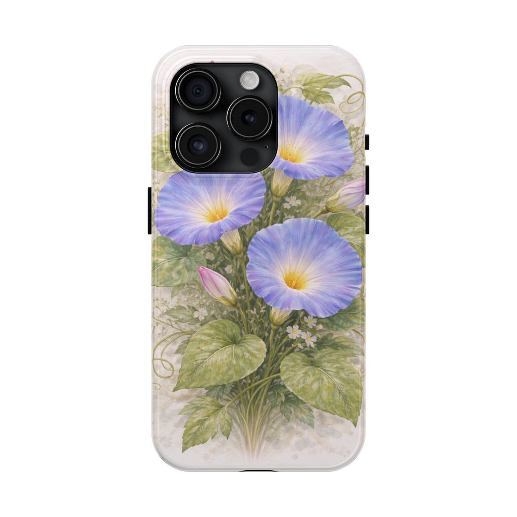 Morning glory bloom Phone Case — Tough Protective Phone Case