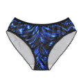 Women's Briefs — Electric zebra glow