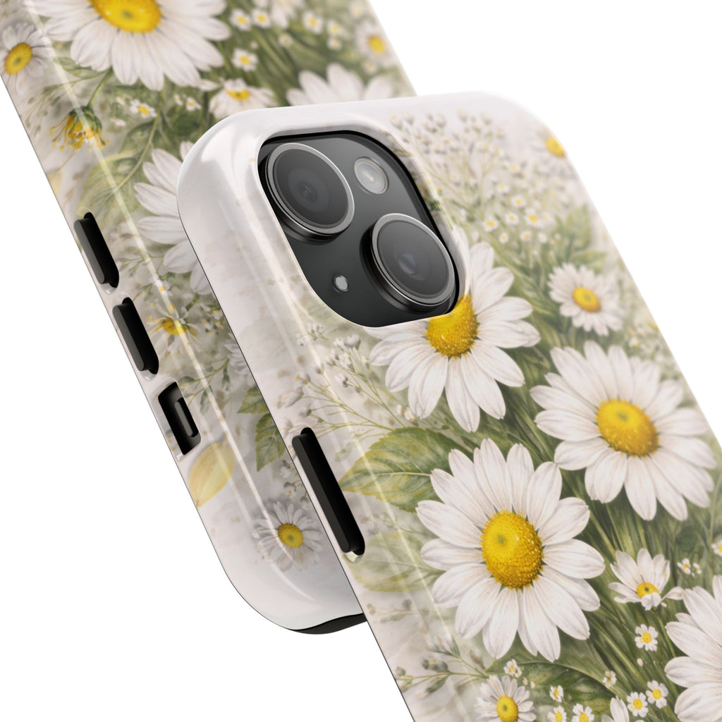 Daisy Bouquet Tough Phone Case — Delicate Floral Protection