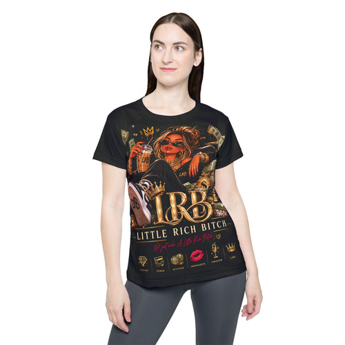 Little Rich Bitch Women's Sports Jersey — Luxery Money & Legacy