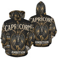 AOP Hoodie - Capricorn - ambition and empire Men's All Over Print Hoodie (USA Size) (Model H13)