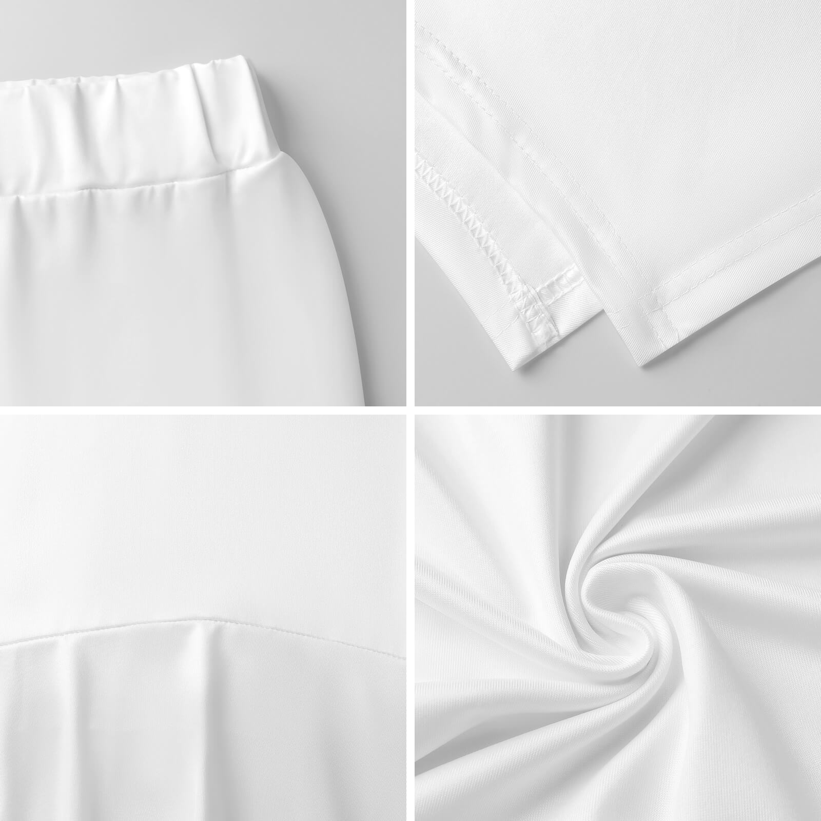 180gsm Irregular Hemmed Skirt(All-Over Printing) - Zebra-stripe pattern