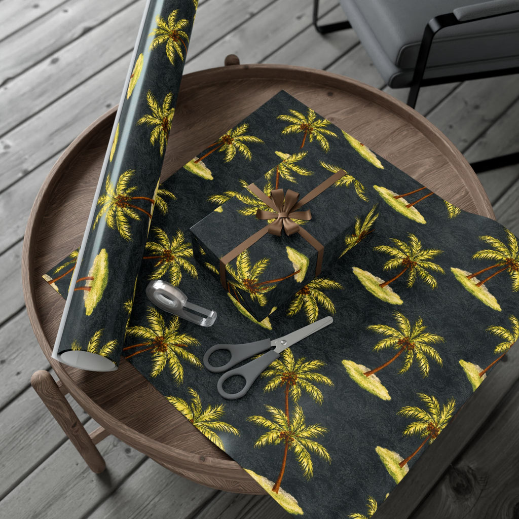 Gift Wrap Paper — Tropical palm islands