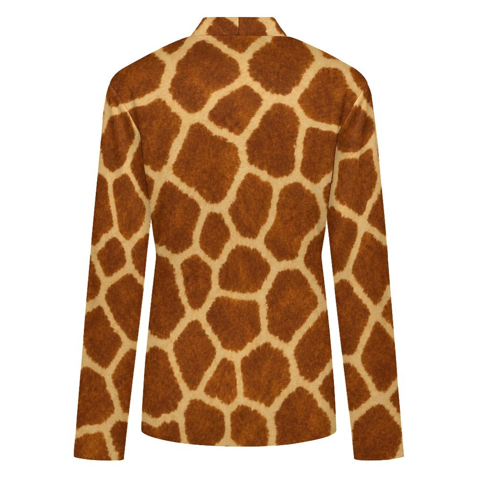 170gsm Women's Lightweight Cardigan(All-Over Printing) - Giraffe Hide