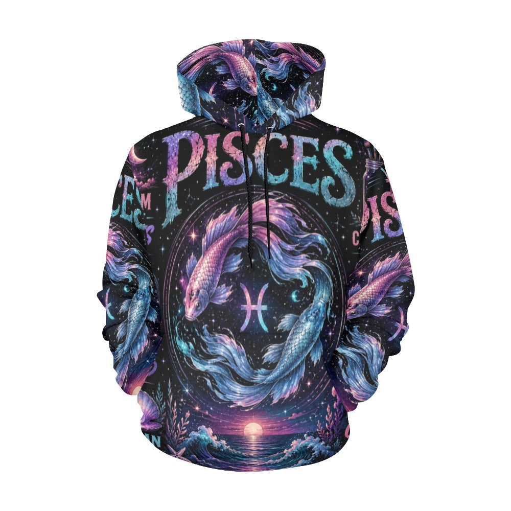 AOP Hoodie - Pisces - Dreaming in Cosmic Men's All Over Print Hoodie (USA Size) (Model H13)