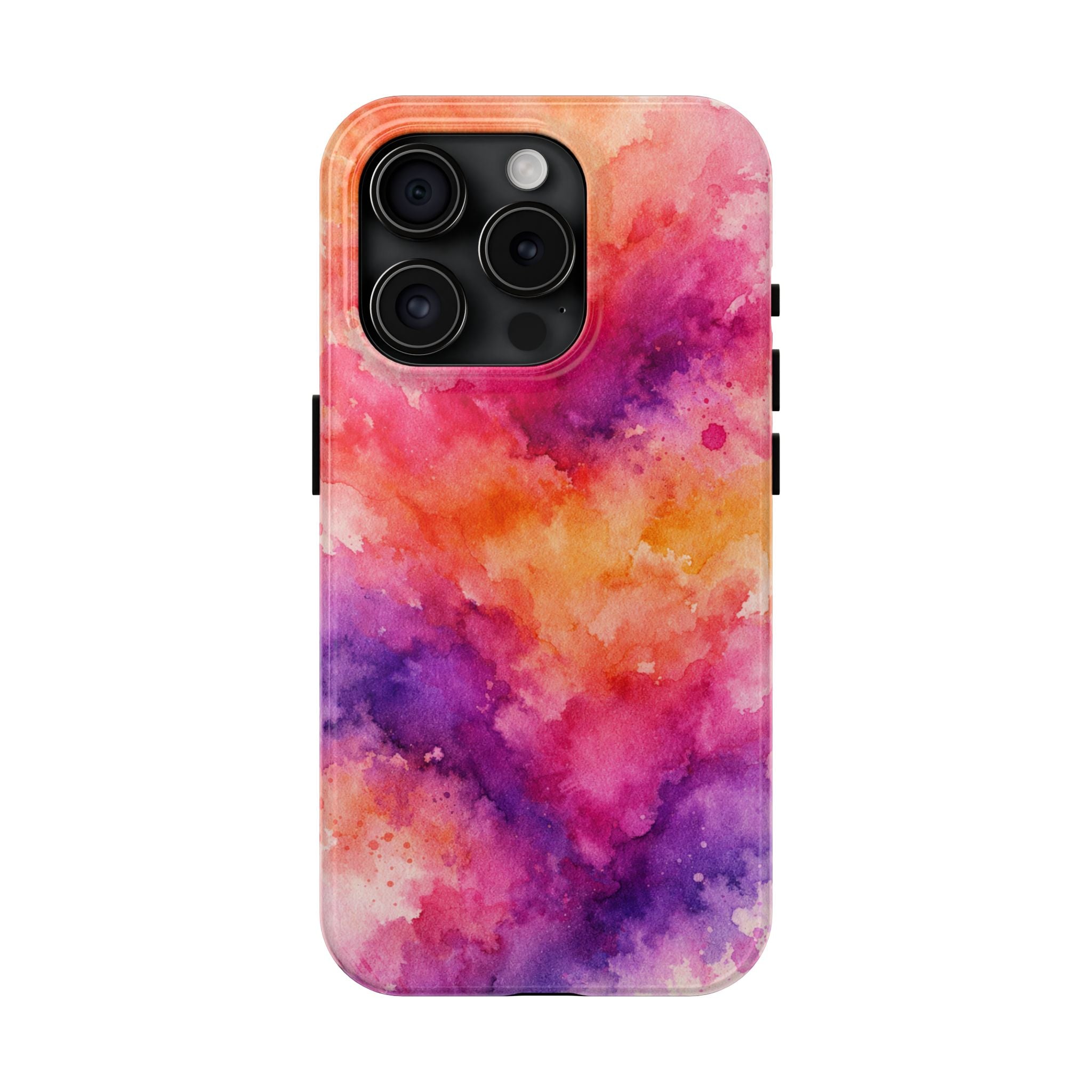 Vibrant Watercolor Blend Tough Phone Case