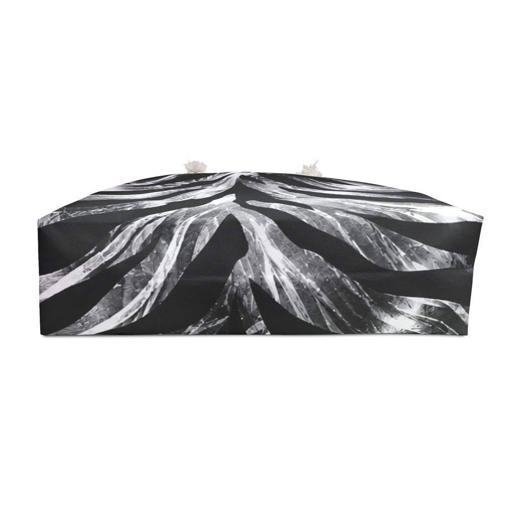 Swirling Zebra Weekender Bag — Bold Safari Travel Tote
