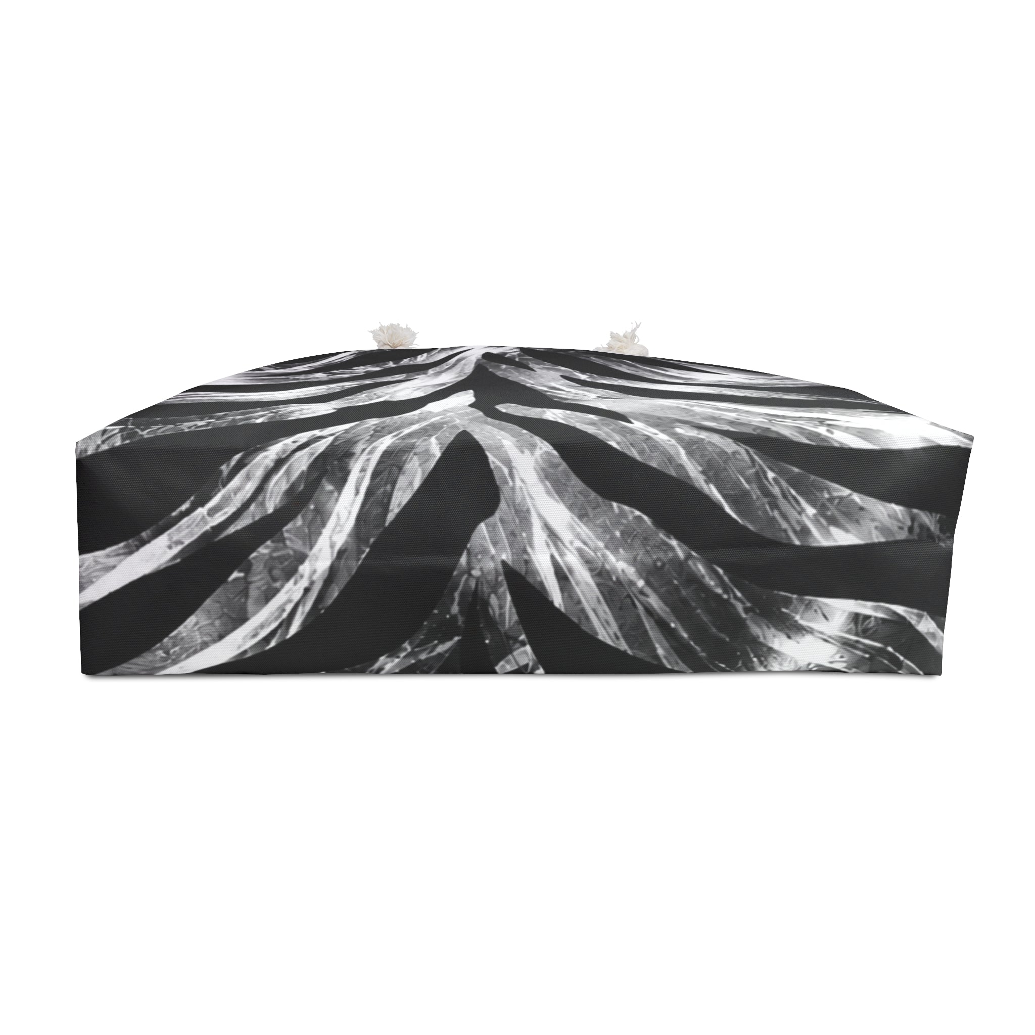 Swirling Zebra Weekender Bag — Bold Safari Travel Tote