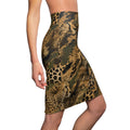 Women's Pencil Skirt (AOP) - Cheetah camouflage