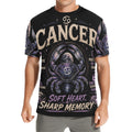 AOP T-Shirt - Cancer - Soft Heart, Sharp memory Men's All Over Print Crew Neck T-Shirt(T40-2)