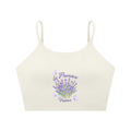 Spaghetti Strap Yoga Sports Bra - La Provence - France