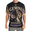 AOP T-Shirt - Gemini - Multitasking my personalities Men's All Over Print Crew Neck T-Shirt(T40-2)