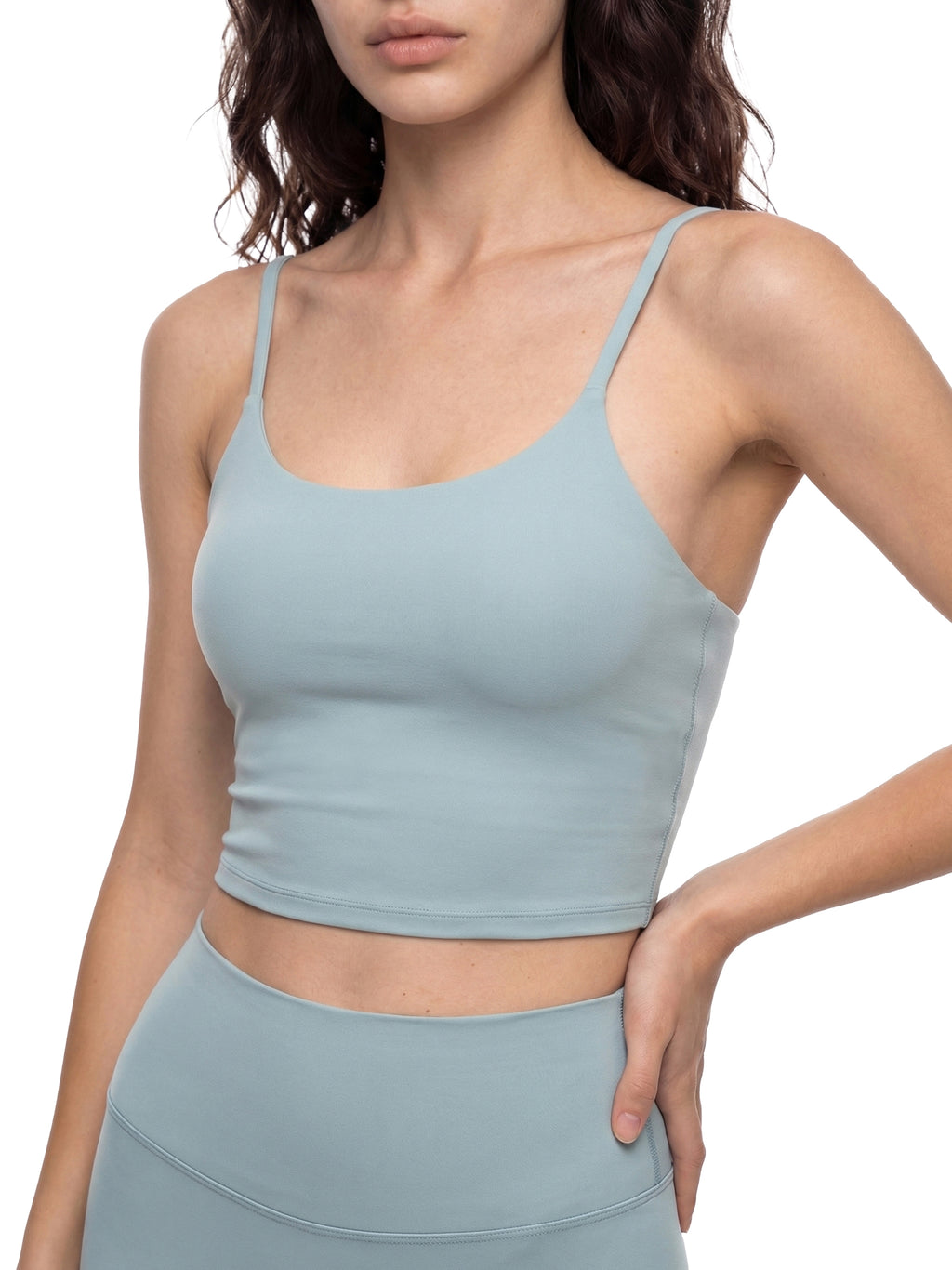 Spaghetti Strap Yoga Sports Bra - La Provence - France